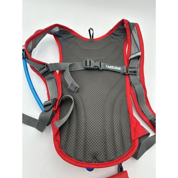 Camelbak Mule Red Hydration Backpack Bladder Budweiser Promo Rare Pouch - Picture 4 of 6
